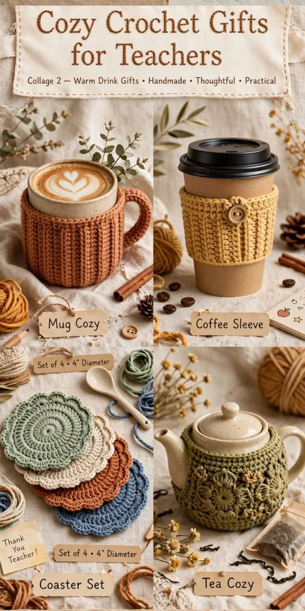 Cozy Crochet Gifts for Teachers
