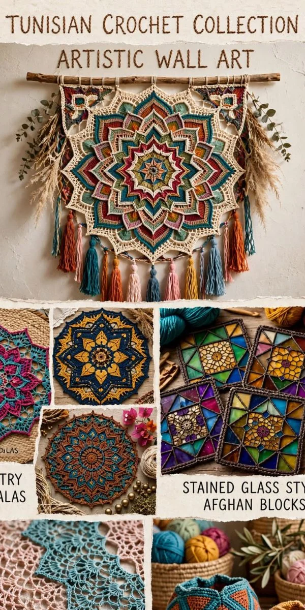 Creative Tunisian Crochet Projects

