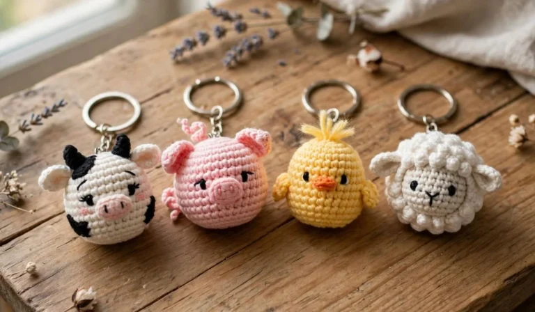 Crochet Keychain Pattern