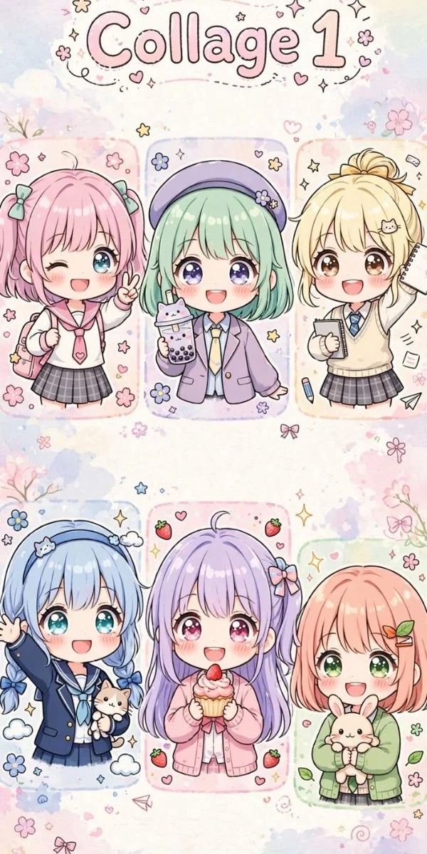 Cute Chibi Anime Characters