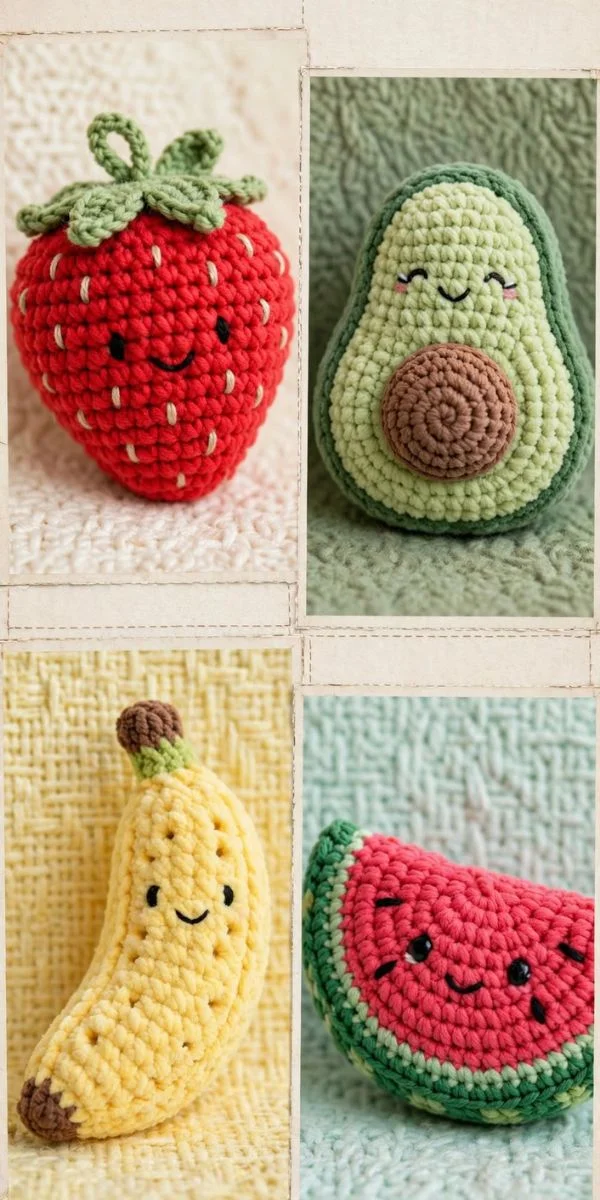 Cute Food and Nature Plushies
