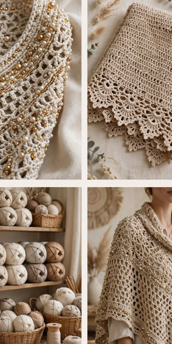 Elegant and Decorative Crochet Poncho Designs