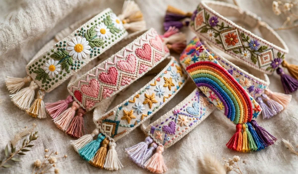 Embroidery Bracelets