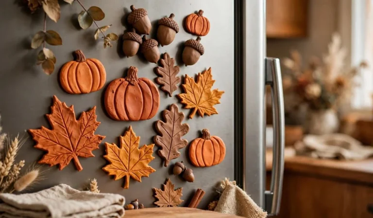 Fall Clay Magnets