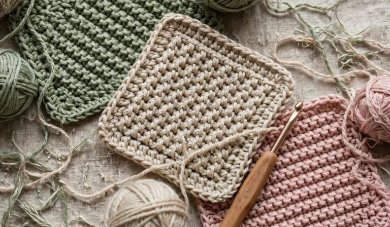Moss Stitch Crochet