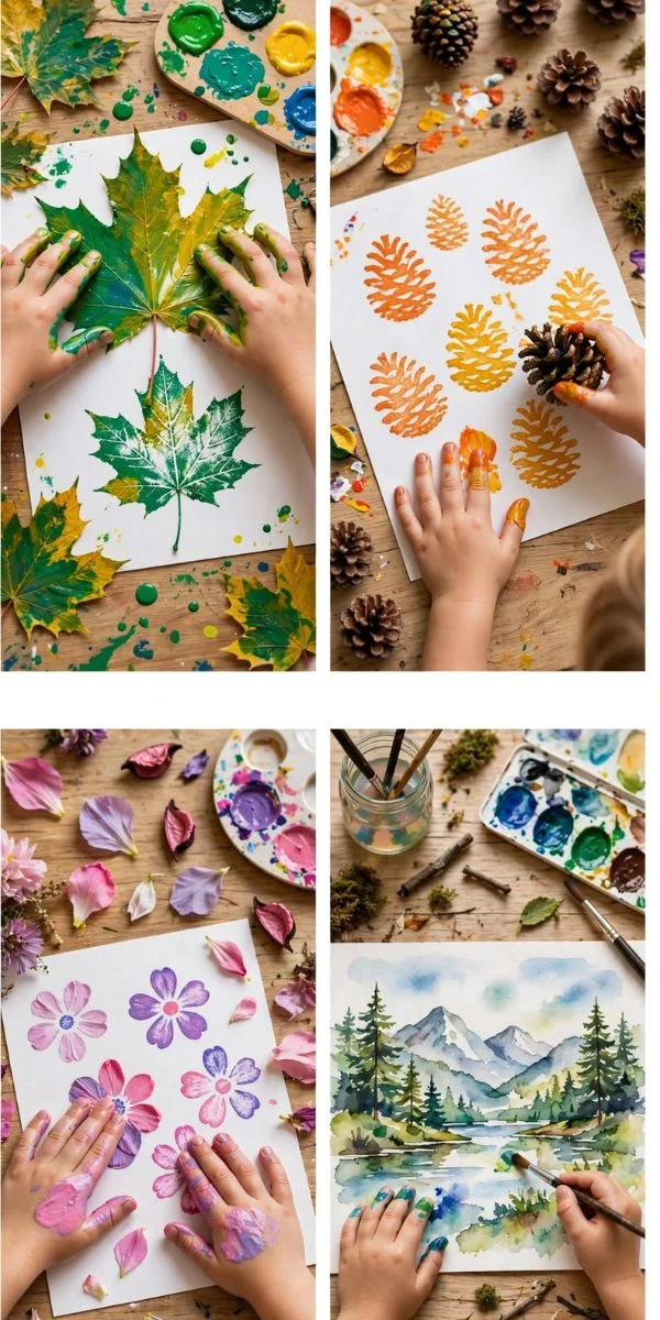 Nature-Inspired Painting Activities
