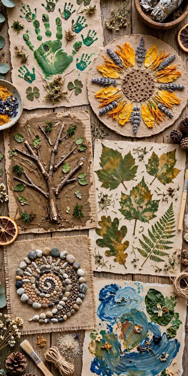 Nature-Inspired Toddler Art