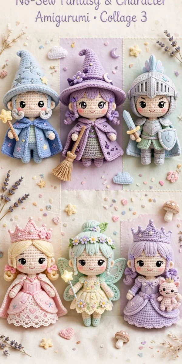 No-Sew Fantasy and Character Amigurumi 