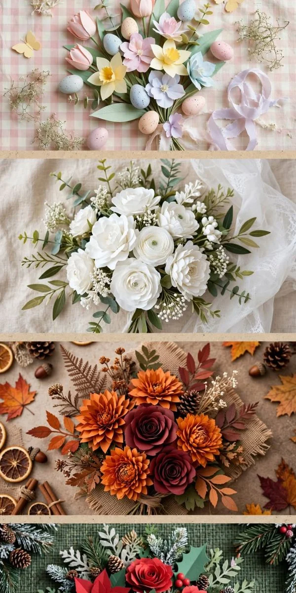Occasion Paper Bouquets