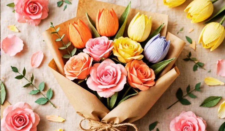 Paper Bouquet