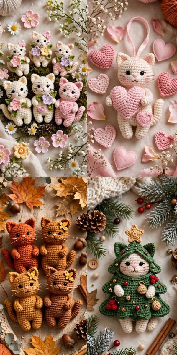 Personalized and Seasonal Crochet Gifts
