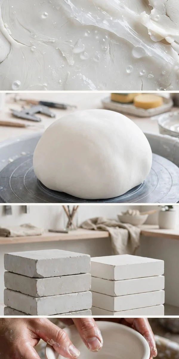 Porcelain and Fine Clay