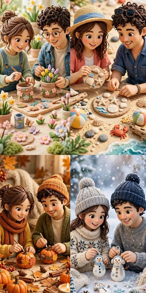  Seasonal Clay Date Ideas