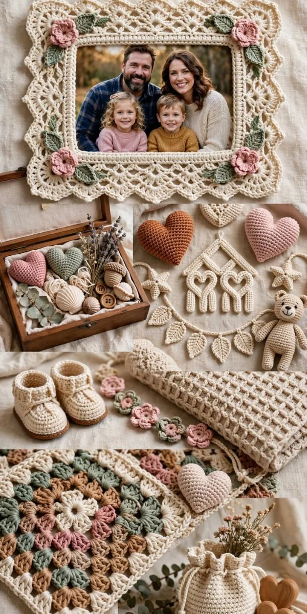 Sentimental and Personalized Crochet Gifts 