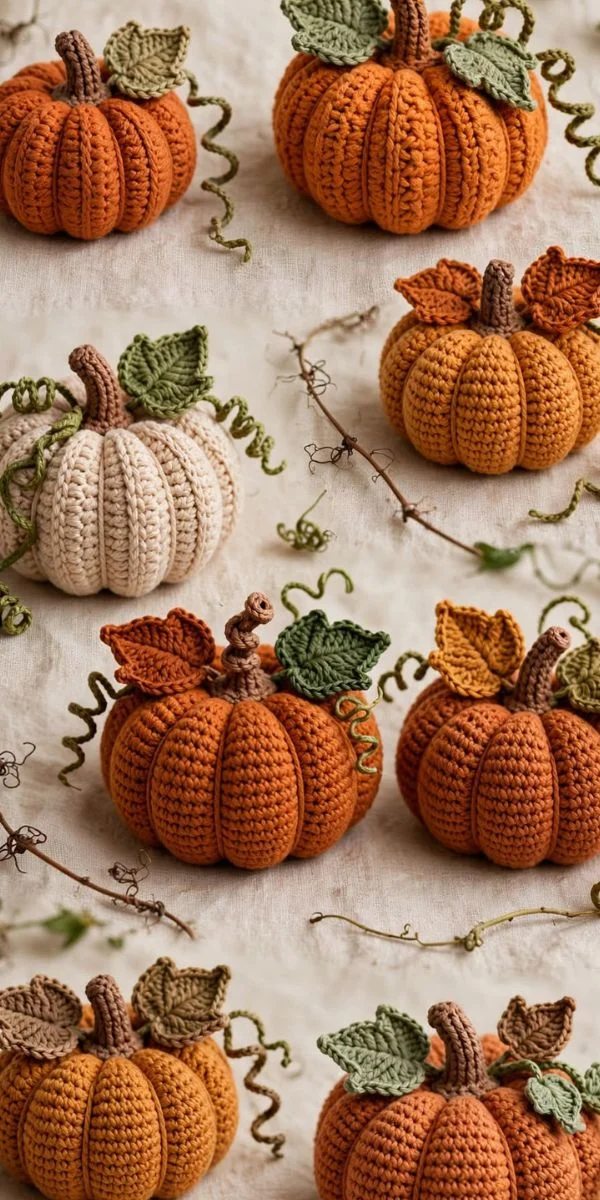 Simple and Classic Pumpkin Crochet Patterns
