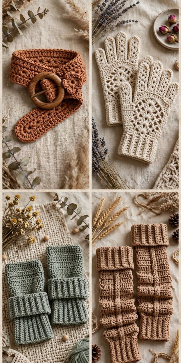 Stylish Crochet Accessories
