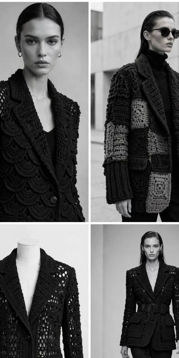 Stylish Crochet Jackets
