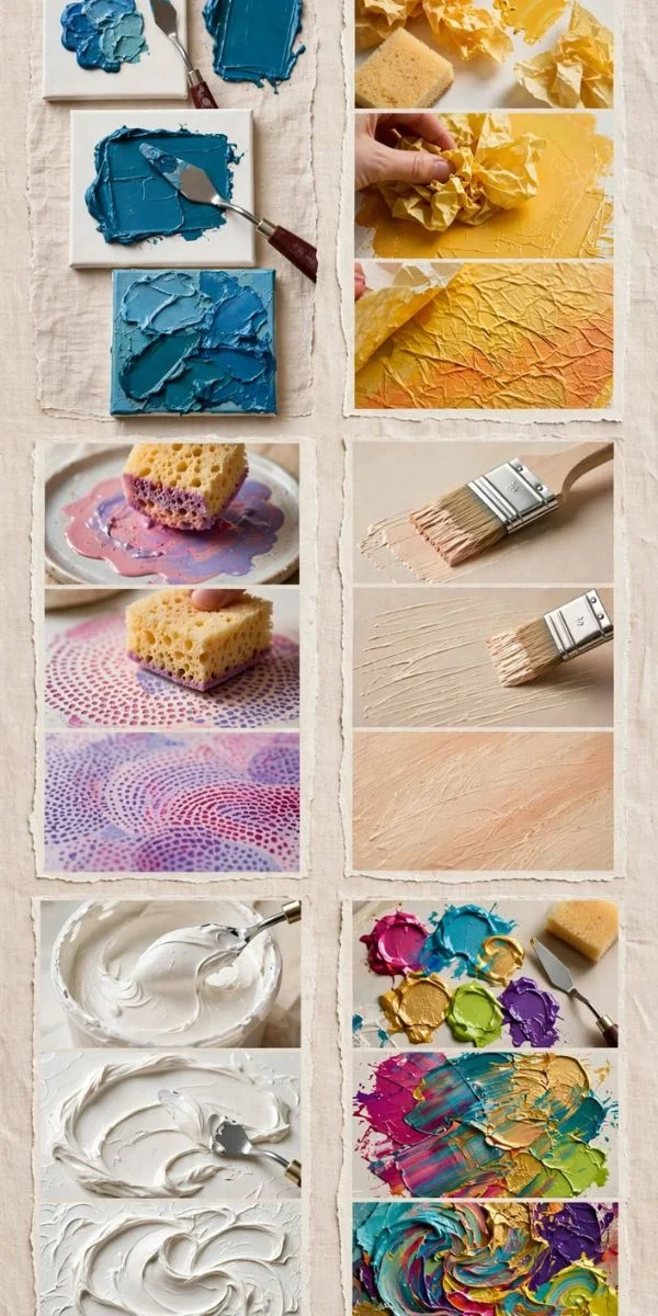 Texture Painting Ideas
